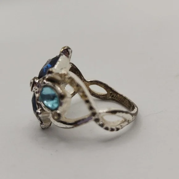 AVON BLUE TONE RING - Picture 2 of 4